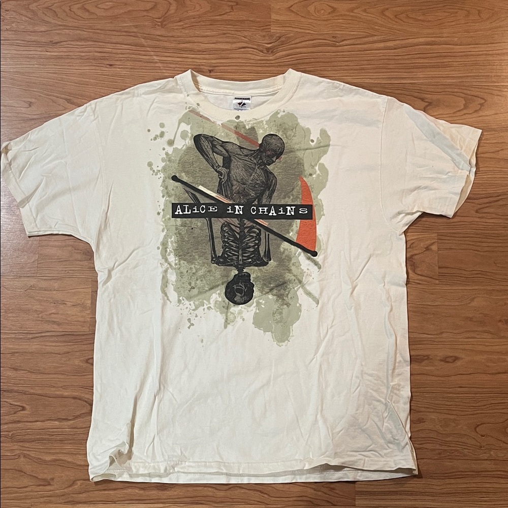 Jerzees vintage  Graphic T-Shirt - Alice In Chains Band Tee